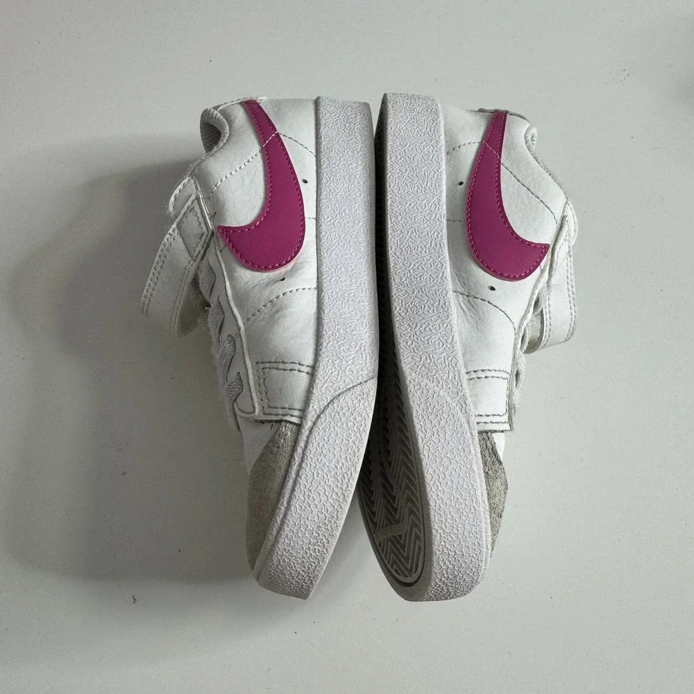 NIKE Kids Blazer Low '77 Kids Pink 12.5